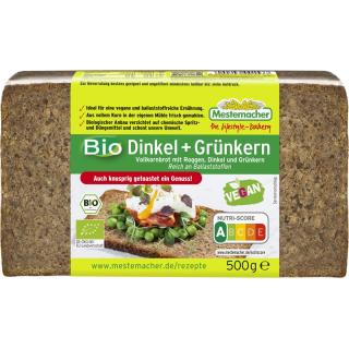 Dinkel Grünkern Brot, 500 g