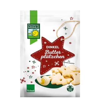 Dinkel Butterplätzchen, 125 g