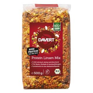 Protein Linsen Mix, 500 g Davert