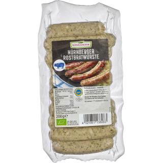 Nürnberger Rostbratwürste, 200 g Packung