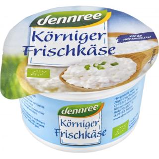 Körniger Frischkäse, 200 gr Becher, dennree