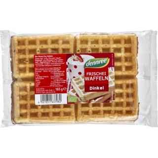 Dinkel Frischeiwaffeln, 165 gr Packung