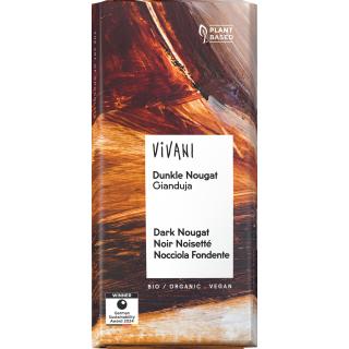 Dunkle Nougat Schokolade