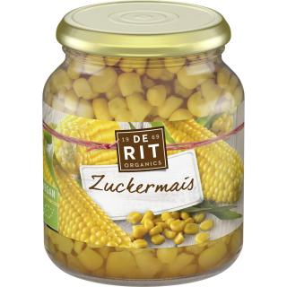 Zuckermais, De Rit, 340 g Glas