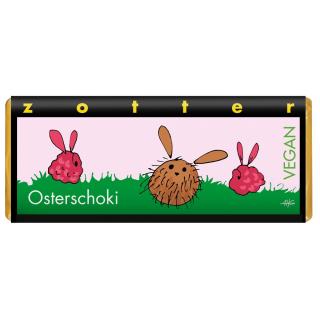 Zotter Osterschoki - Himbeer und Kokos, 70 g