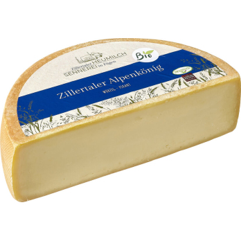 Bergkäse aus Heumilch, Zillertaler, 50 % F.i.Tr.