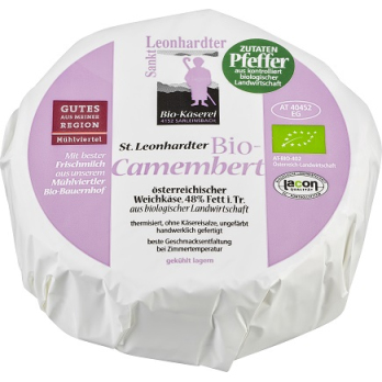 Camembert mit Pfeffer, mind. 48% ca. 180 g
