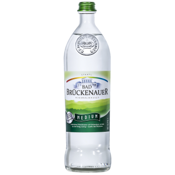 Bad Brückenauer Mineralwasser medium, (12 x 0,75 l)