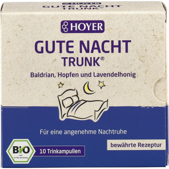Gute Nacht Trunk, Hoyer, (10 x 10 ml) VP MHD20.03.26