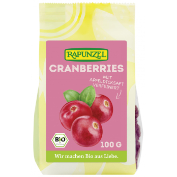 Cranberries, 100 g Rapunzel