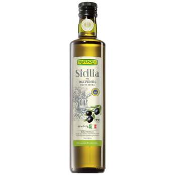Olivenöl Sicilia PGI nativ extra, 0,5 L F, Rapunzel