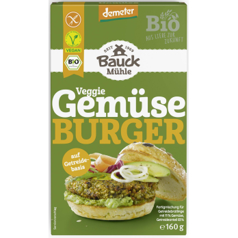 Gemüse Burger-Mischung, 160 g