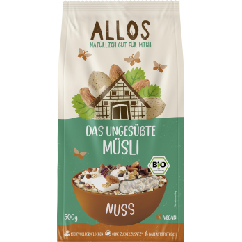 Das Ungesüßte Nuss-Müsli von Allos