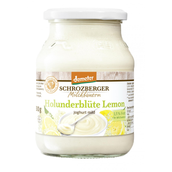 Joghurt Holunderblüte/Lemon Schrozberg 500gr