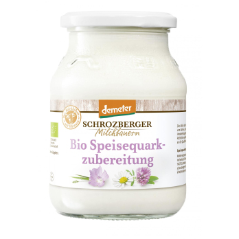 Speisequarkzubereitung Magerstufe, 500 g Glas