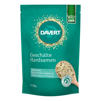 Hanfsamen (Geschält), Davert 150 g