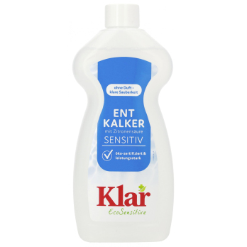 Entkalker mit Zitronensäure von Klar, 500 ml Flasche