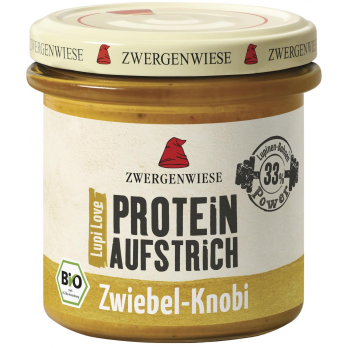 Proteinaufstrich Zwiebel-Knobi, Zwergenwiese,135 g