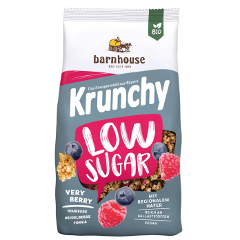 Krunchy Low Sugar Very Berry, 375 g Barnhouse