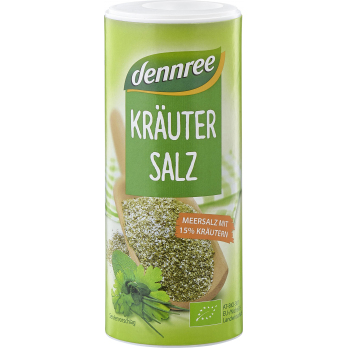 Kräutersalz, unjodiert, 160 g Dose, Dennree
