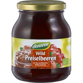 Preiselbeeren, 400 g Glas
