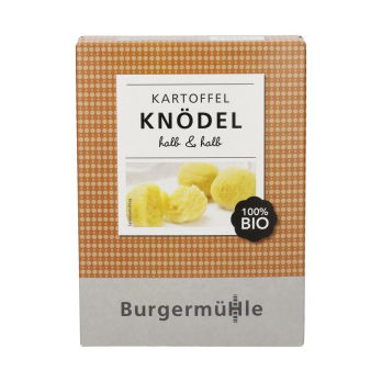 Kartoffelknödel halb&halb, 230 g, Burgermühle