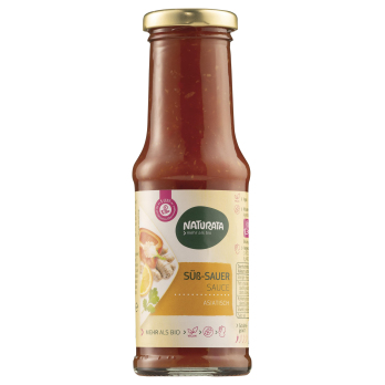 Süß Sauer Sauce, Naturata  0,21 L Flasche