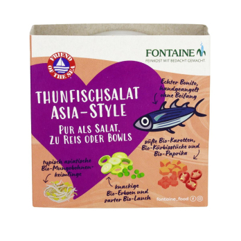 Thunfischsalat Asia, Fontaine