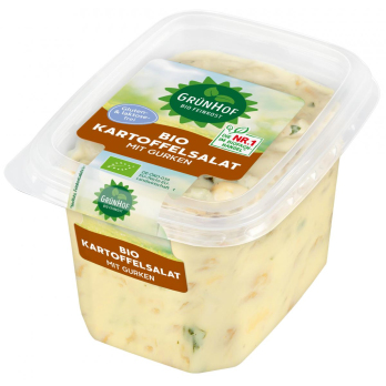 Kartoffelsalat mit Ei und Gurke, 400 g