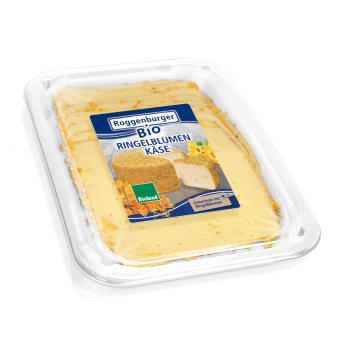 Ringelblumenkäse in Scheiben, 125g, Roggenburger Bio