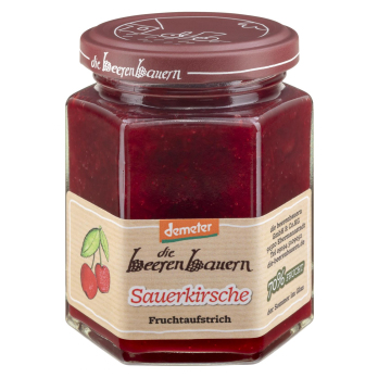 Sauerkirsche Fruchtaufstrich, die Beerenbauern,200 g