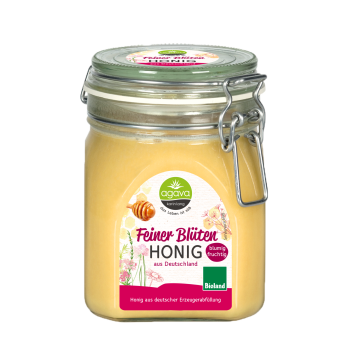 Feiner Blütenhonig 1 kg Glas aus Deutschland