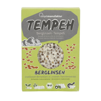 Tempeh Berglinsen, 185 g, vegan
