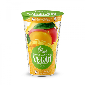 Lassi Mango vegan, Molkerei Biedermann