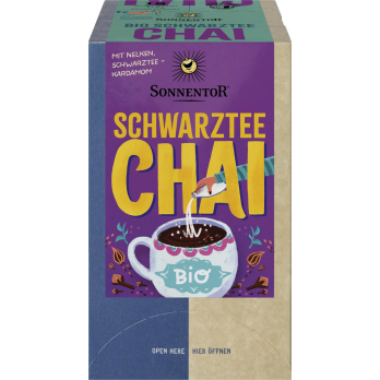 Schwarztee Chai (18 Btl x 1,8g) Sonnentor