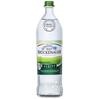 Bad Brückenauer Mineralwasser medium, (12 x 0,75 l)