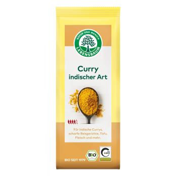 Currypulver Indisch, scharf, 50 gr Packung