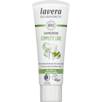 Zahncreme Complete Care mit Fluorid, 75 ml, Lavera