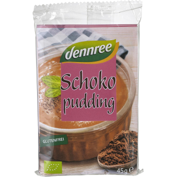 Schoko Pudding Pulver 3 x 45 g, dennree