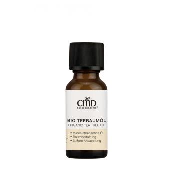 Teebaumöl aus kbA, mit Tropfeinsatz, CMD 20 ml Flasche