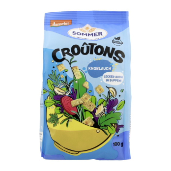 Croutons Knoblauch, Sommer & Co.