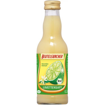 Limettensaft, 0,2 l Beutelsbacher