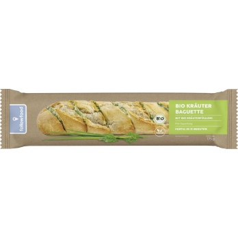 Kräuter Baguette, vegan, 175 g followfood