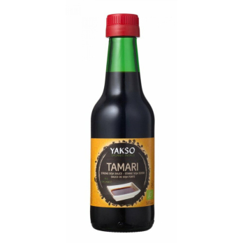 Sojasauce Tamari von Yakso, würzig, 250 ml Flasche